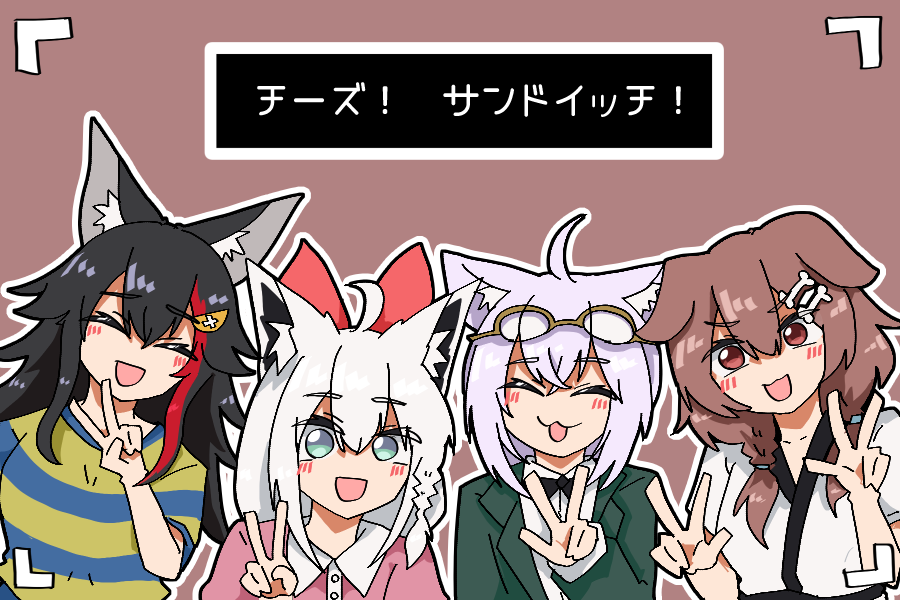 6nen's tweet photo. チーズ！サンドイッチ！ #みおーん絵 https://t.co/0YWWcU6i7b