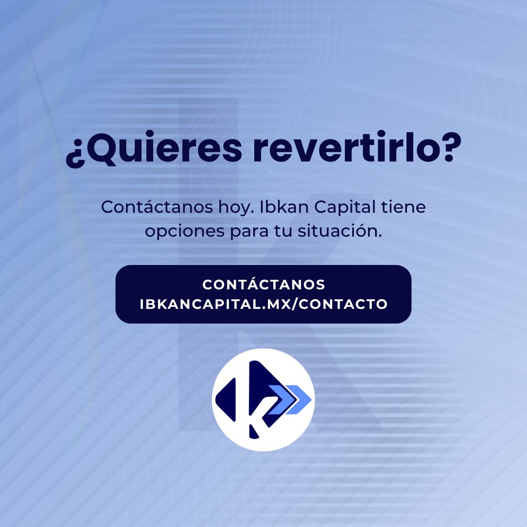 IbkanCapital's tweet photo. Lo que nadie te dice sobre no pagar una deuda:

→ Score baja en Buró
→ Futuros créditos: negados
→ Rentar o comprar: más difícil

La buena noticia: es reversible. Empieza hoy.

📩 Escríbenos.

#BuróDeCredito #Cobranza #México #IbkanCapital https://t.co/ZjXNWju0Af