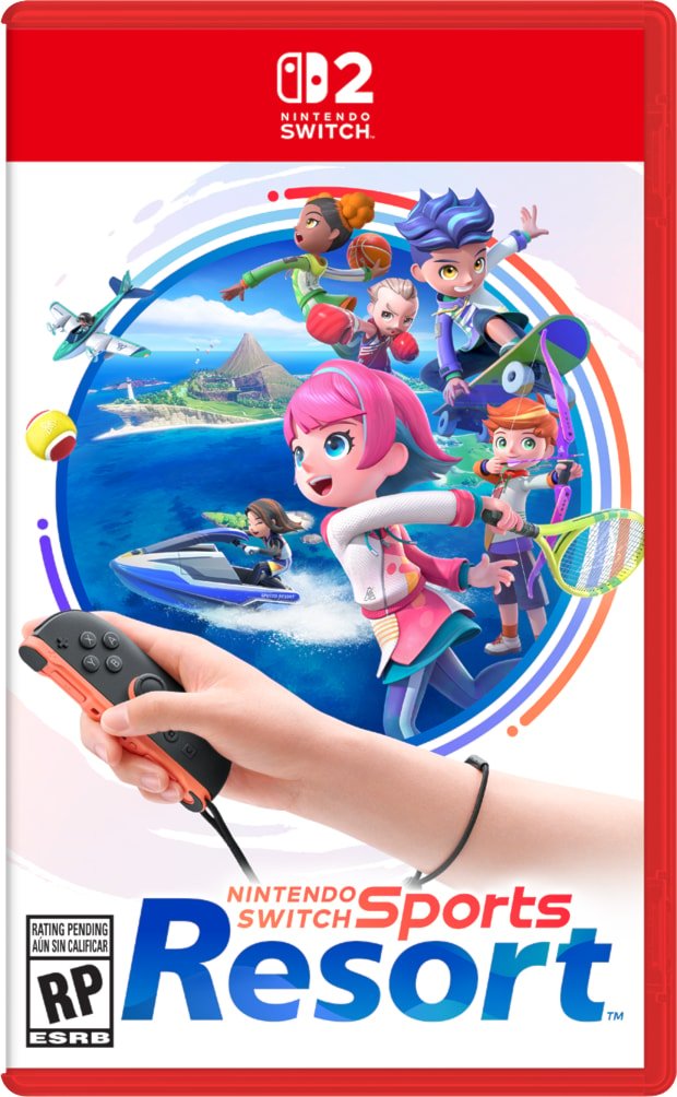 Nintendeal's tweet photo. First look at the Nintendo Switch Sports Resort box art https://t.co/qGd7iHRXsx https://t.co/pZ8JAmGmIi