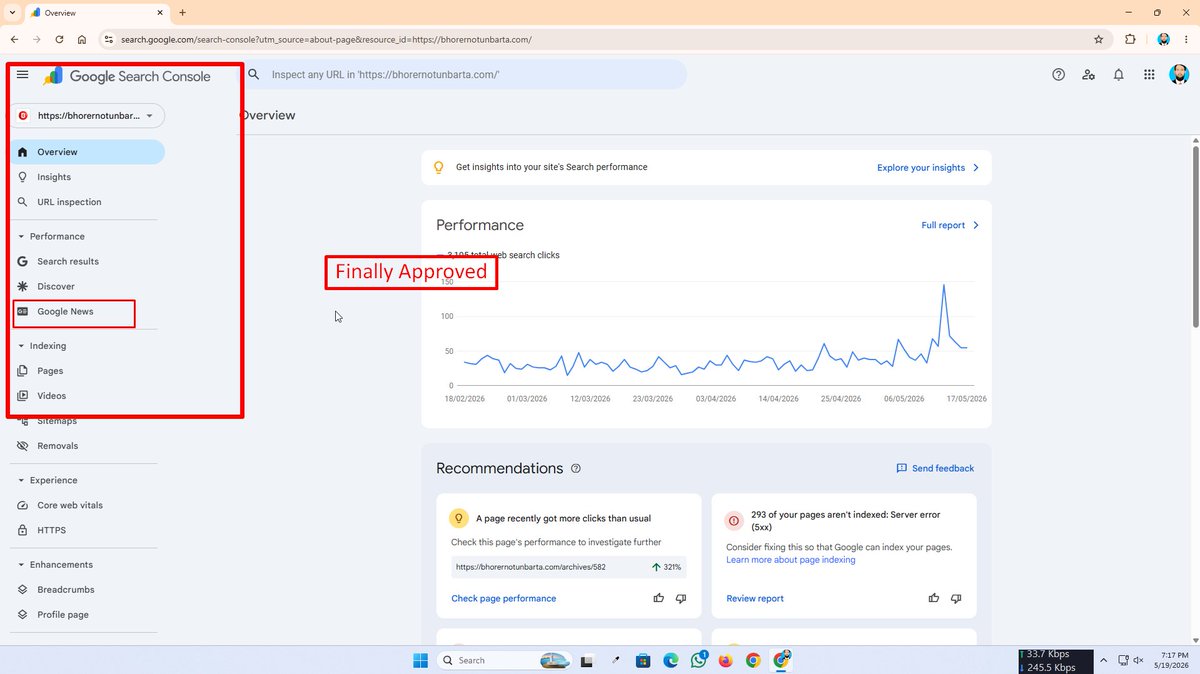 md_moshiur65's tweet photo. Google News Approval Service. Here is my one kind of Blogger Client. I have provided him #Google_News_Approval Service

#moshiurrahmanseoexpert #googlenewsapprovalservice #wordpressseoexpertinbangladesh #GoogleSearchConsole https://t.co/hISjMnIo3i