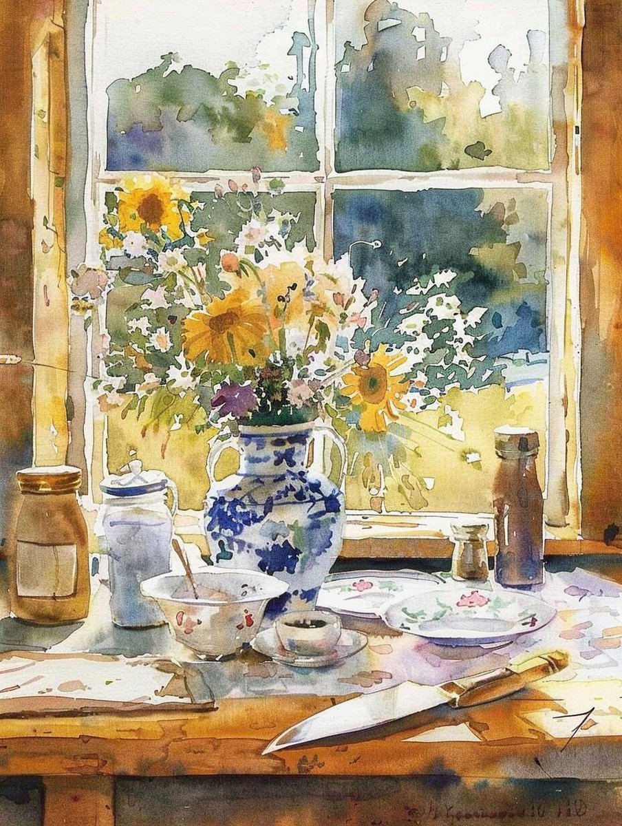 ItsNewtTy's tweet photo. [Treat yourself to a 20-minute mini watercolor workshop—swish vivid hues, let loose lines, and carry a tiny custom art piece home today!]， https://t.co/oaXL7zQI32