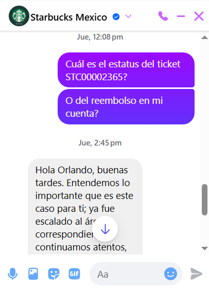 chuvotwt's tweet photo. @StarbucksMex de plano se acabo el servicio al cliente. Llevo casi un mes con este tema y solo se limitan a decir que lo escalan pero no hay solución. Qué pasó en México @Starbucks que desaparecieron la atención al cliente? https://t.co/jEGa3KnQza