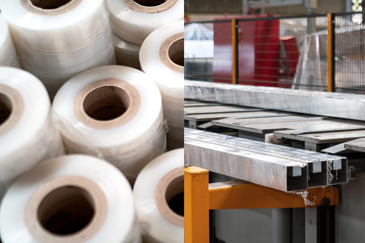 AVAlumitran's tweet photo. El correcto #embalaje y #paquetizado de los perfiles de extrusión ha de tener en cuenta aspectos relacionados tanto con su transporte como con su integración en la cadena productiva del cliente. Contamos con los medios para adecuarlo a tus necesidades: sin duda, un valor añadido. https://t.co/GIos82G8AS