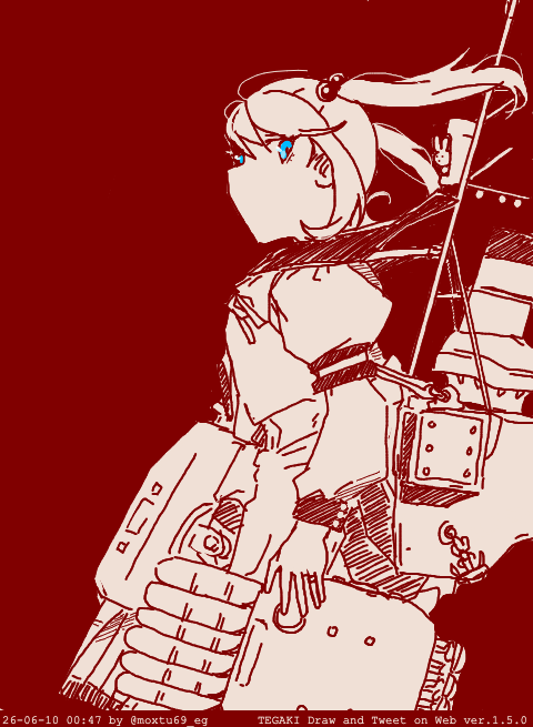 ヤコブの梯子 #tegaki_dt