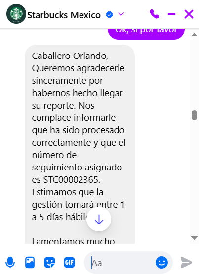 chuvotwt's tweet photo. @StarbucksMex de plano se acabo el servicio al cliente. Llevo casi un mes con este tema y solo se limitan a decir que lo escalan pero no hay solución. Qué pasó en México @Starbucks que desaparecieron la atención al cliente? https://t.co/jEGa3KnQza