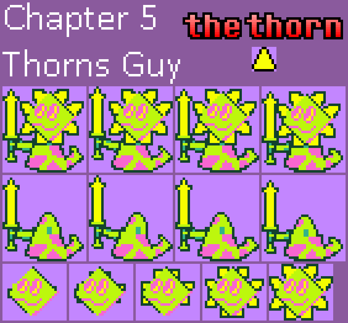 PookybutHouse's tweet photo. FUN you toby
*rips your chapter 5 enemy sprite*
#deltarune https://t.co/Z2cppzFahr