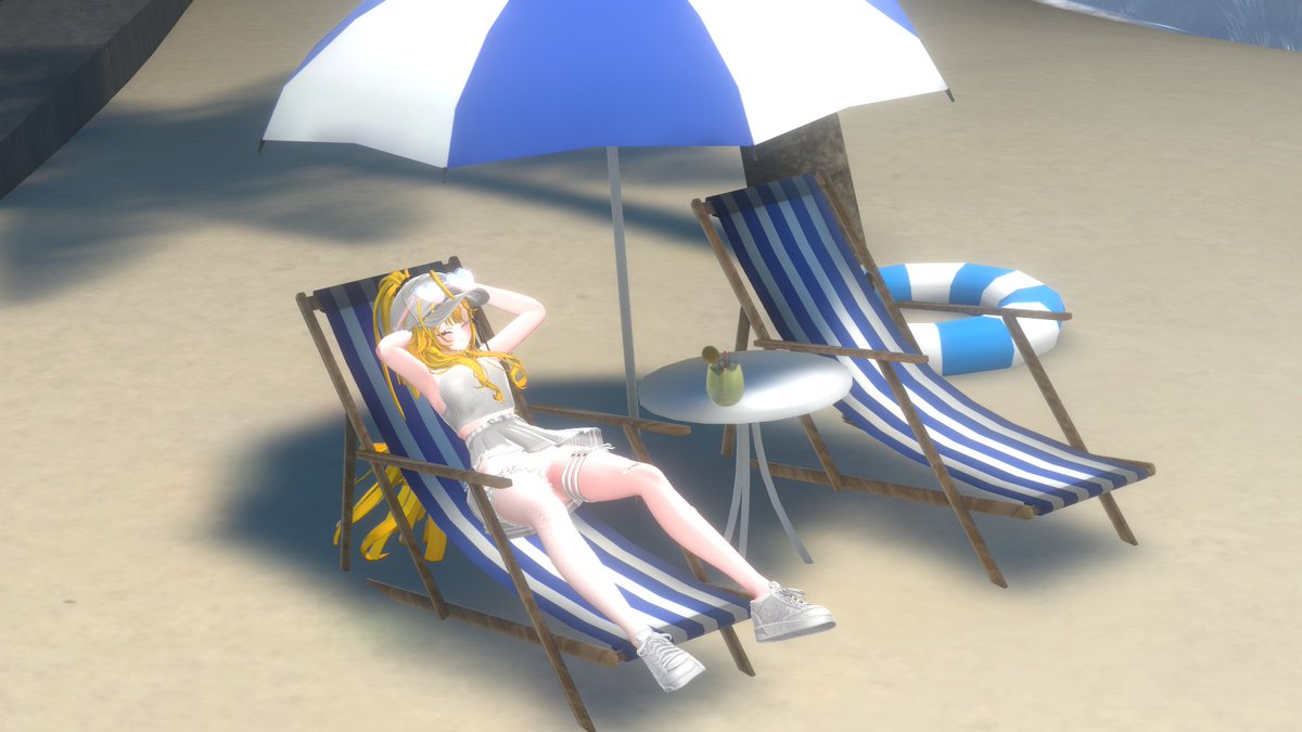 VRC_WhiteRabbit's tweet photo. バカンス！
#VRC #VRChat #Airi3D #愛莉3D

world:潮風のコテージ -Cottage of Sea Breeze-
https://t.co/4dvZkvDyKl https://t.co/5Jt7ZT84tZ