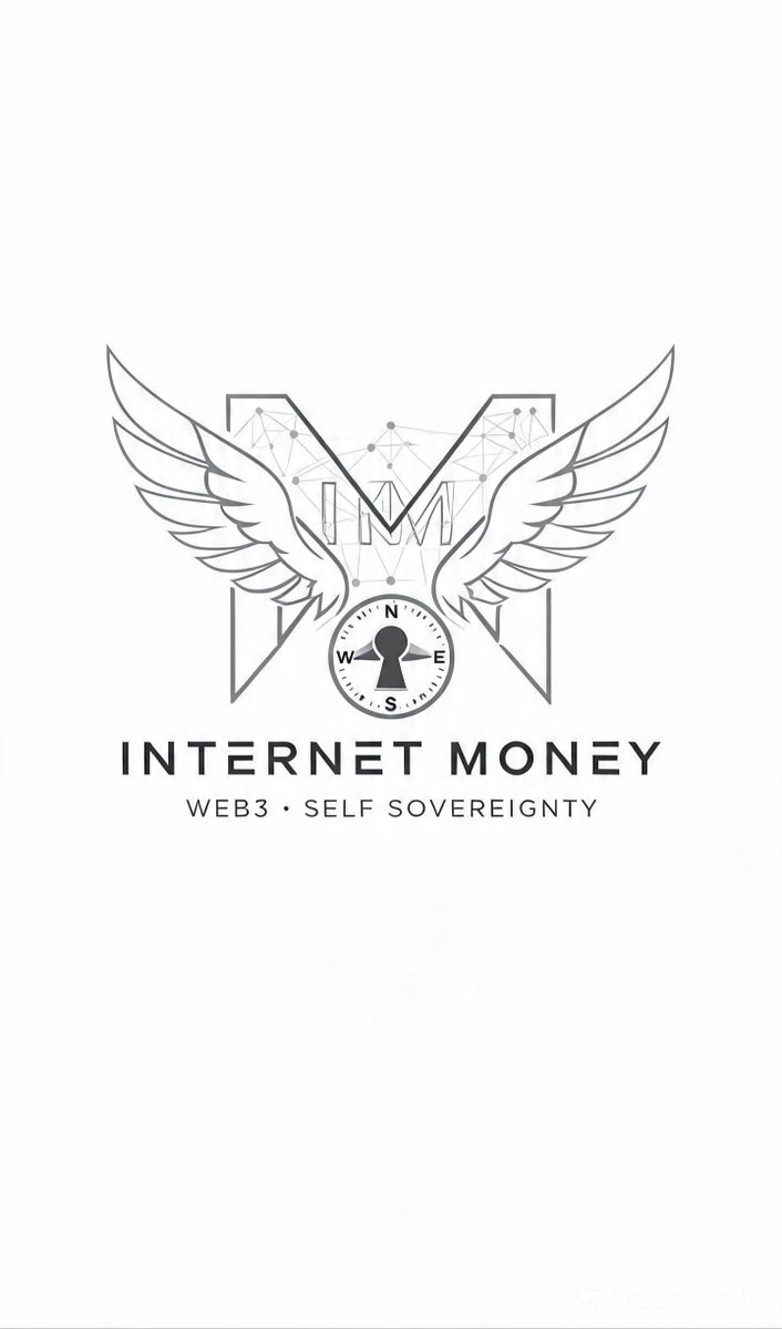 1cewithmeenaeth's tweet photo. @InternetMoneyio Internet Money is more than a wallet.
A symbol of freedom, ownership, and the future of finance.
🕊️ Freedom
🔐 Self-custody
🧭 Financial independence
🌐 Decentralization
My logo concept for the future of Internet Money.
#InternetMoney #Web3 #SelfCustody #Freedom https://t.co/IQfs1yTUpj
