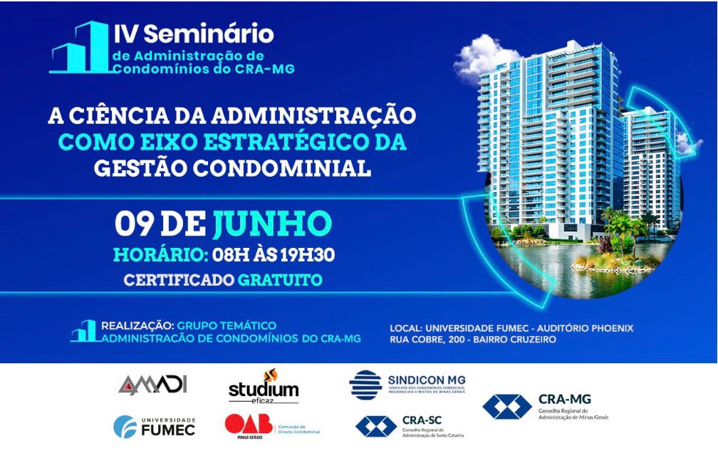 veraeficaz's tweet photo. IV Seminário de Administração de Condomínios do CRA-MG reúne especialistas para discutir inovação, https://t.co/Whgbo6s8p6 #Notícia https://t.co/aPUhyrCBrZ