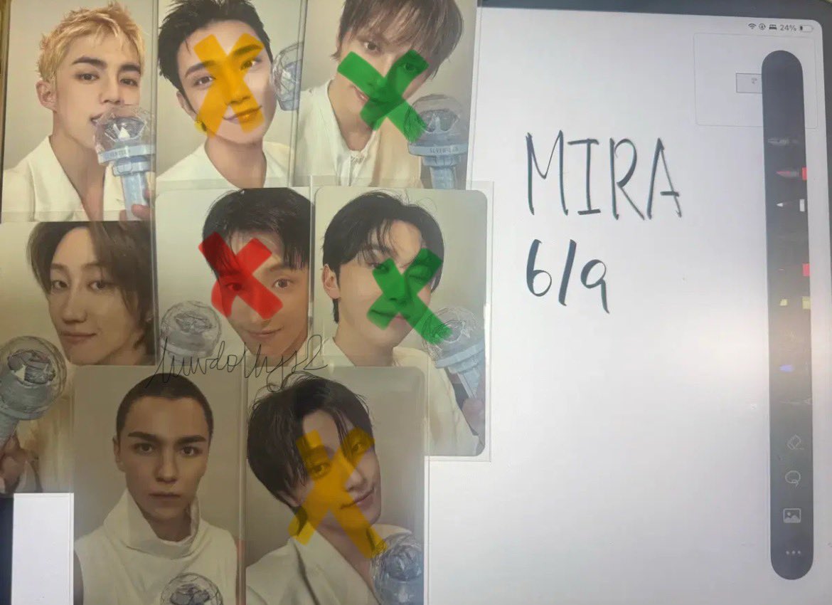 luvvdollys2's tweet photo. wts lfb ೀ

ᡣ𐭩 seventeen new_ encore caratzone

• ₱100 ea
• first to mine basis (can steal if getting all unmarked ₱280)
• from kr, x sensi, impatient 
• payo/3 days dop 
• isf tbf
• secured already

#dollycartz
—KR26 https://t.co/efvpF4YtT8