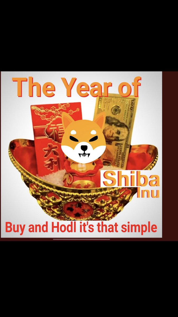 BezosCrypto's tweet photo. DON’T WAIT FOR #SHIBA
BUY #SHIB AND WAIT Repeat
2026 IS THE YEAR TO BUY & HODL #ShibaInu
#SHIBARMYSTRONG
#shibacoin #SHIBAINUCOIN #SHIBARMY #Shibarium #SHIBOSHIS #shibanet #SHIBASWAP #shibainugames #SHIBAVERSE #shibaburn #SHIBTOTHEMOON #SHIBDELETEZEROS #ShibETF
NFA DYOR https://t.co/qLyCsxNfRh
