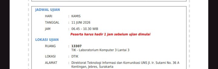 zwasksjp_'s tweet photo. hii guiss mau cari temenn adakah yg  ikut utul uns ujiannya tgl 11 sesi pagii di gedung dtik laboratorium komputer 3 lantai 3 guiss https://t.co/estkOYGjS9