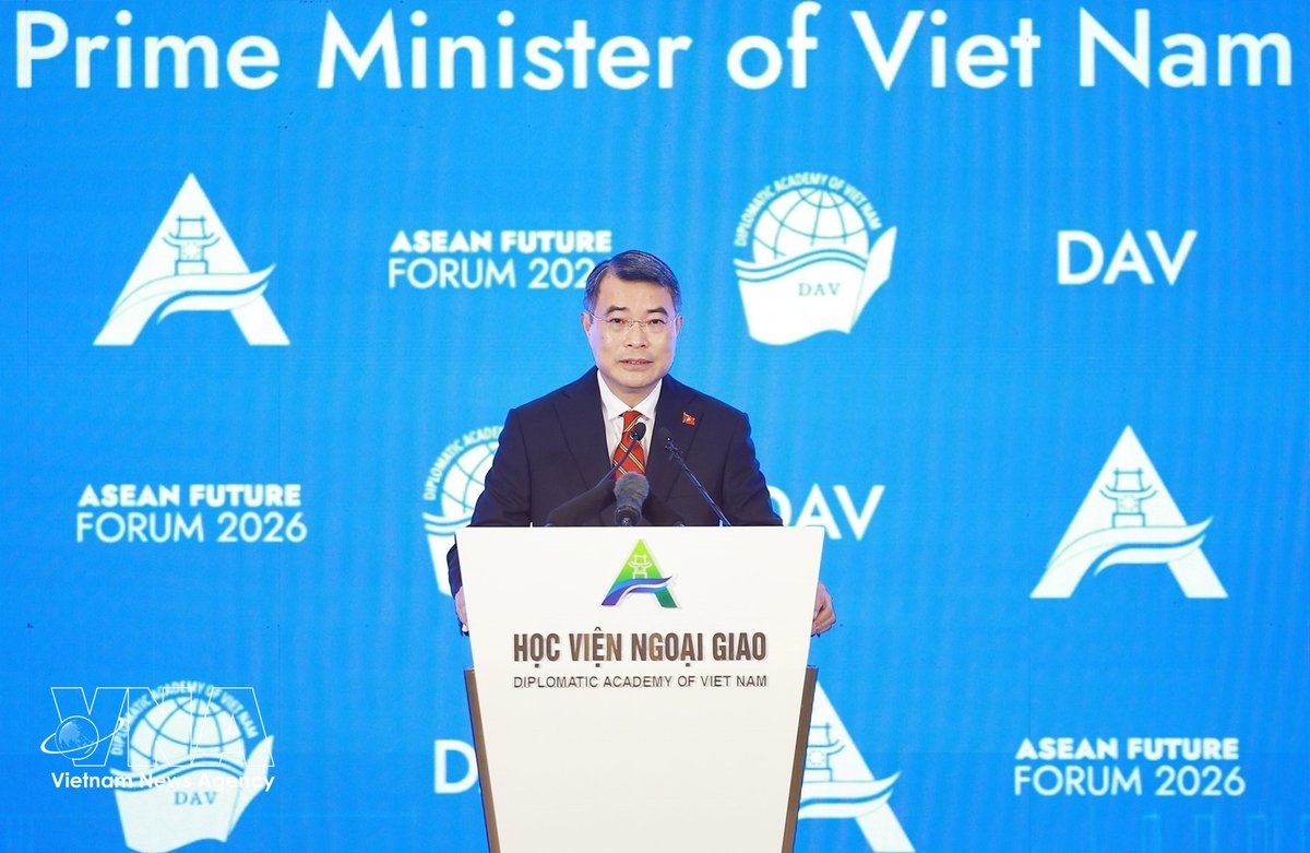 avnespanol's tweet photo. #ULTIMAHORA🚨 Vietnam lanza un mensaje clave en el Foro del Futuro de ASEAN 2026: ASEAN no solo debe adaptarse… debe moldear el futuro 🌏
#ASEAN #AFF #Vietnam #Geopolítica #Economía #Asia
https://t.co/CpRcWEMZzW https://t.co/2o1cekGdGU