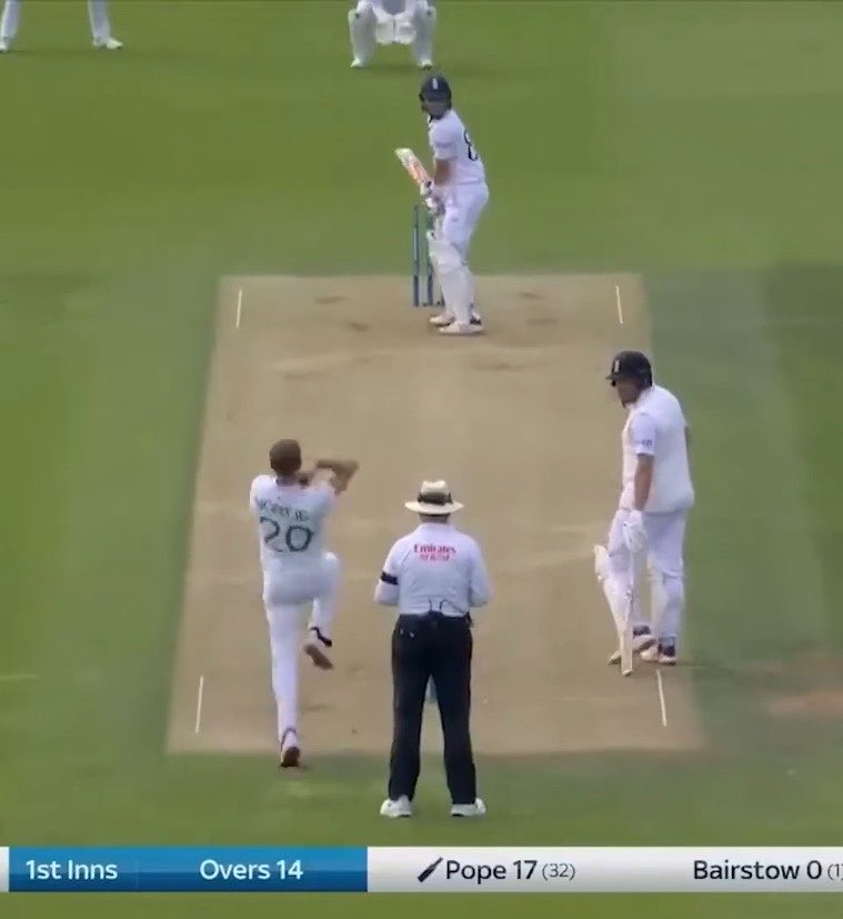 rezwanrahmansad's tweet photo. Which is not the case for most of the fast bowlers. Here's a comparison with South African quick Anrich Nortje. You can clearly spot the differences. 

A the point of delivery, this extra-long lever helps Nahid generate additional speed. https://t.co/Iat8xFux78