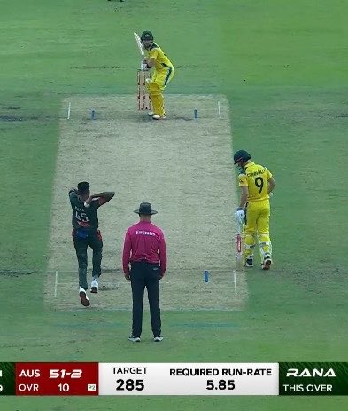rezwanrahmansad's tweet photo. Which is not the case for most of the fast bowlers. Here's a comparison with South African quick Anrich Nortje. You can clearly spot the differences. 

A the point of delivery, this extra-long lever helps Nahid generate additional speed. https://t.co/Iat8xFux78