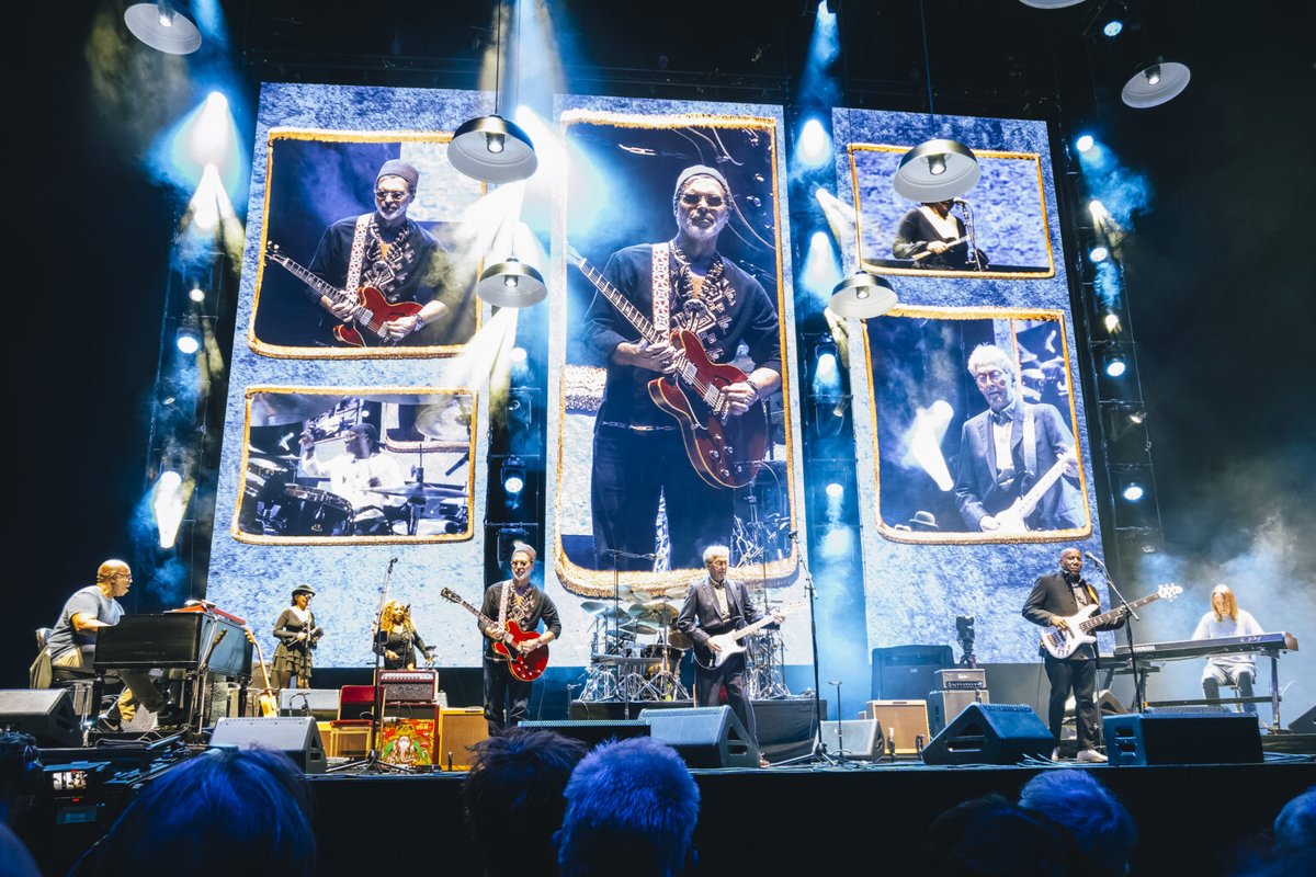 Install8ion's tweet photo. Array of AV tech from @Modulo_Pi , @panasonic , @GrassValleyLive  and @ROE_Visual powers Eric Clapton’s 2026 world tour visuals 

https://t.co/ShRgOticgt

To sign up for Installation's daily mailer click here:
https://t.co/PLwPlnF6H0 https://t.co/U0Ur2HF5N3