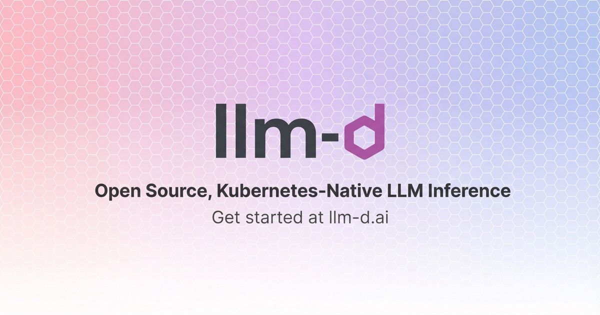 llm-d tweet media