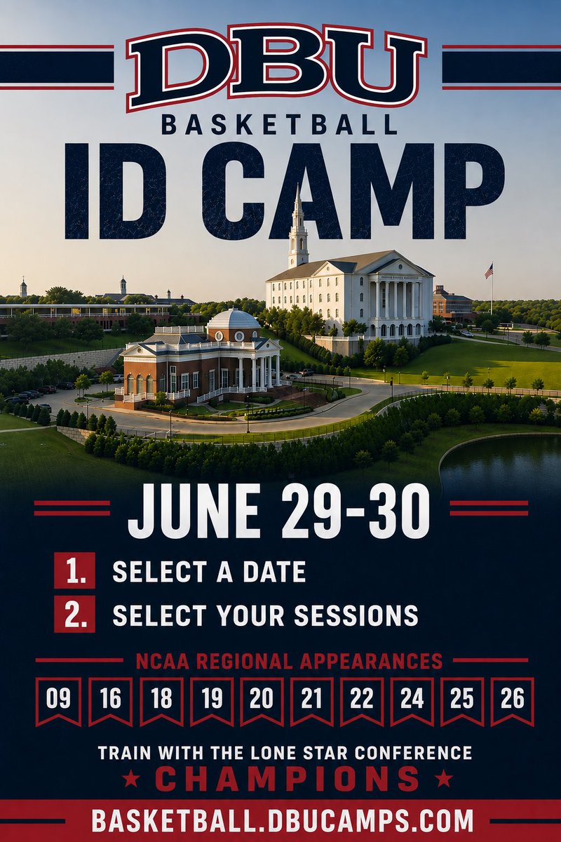 DBUBasketball's tweet photo. Come workout with us the day after TABC! 

Just 10 minutes from Duncanville!

🔗 https://t.co/y5w0KPA691 https://t.co/COJHhijGK9