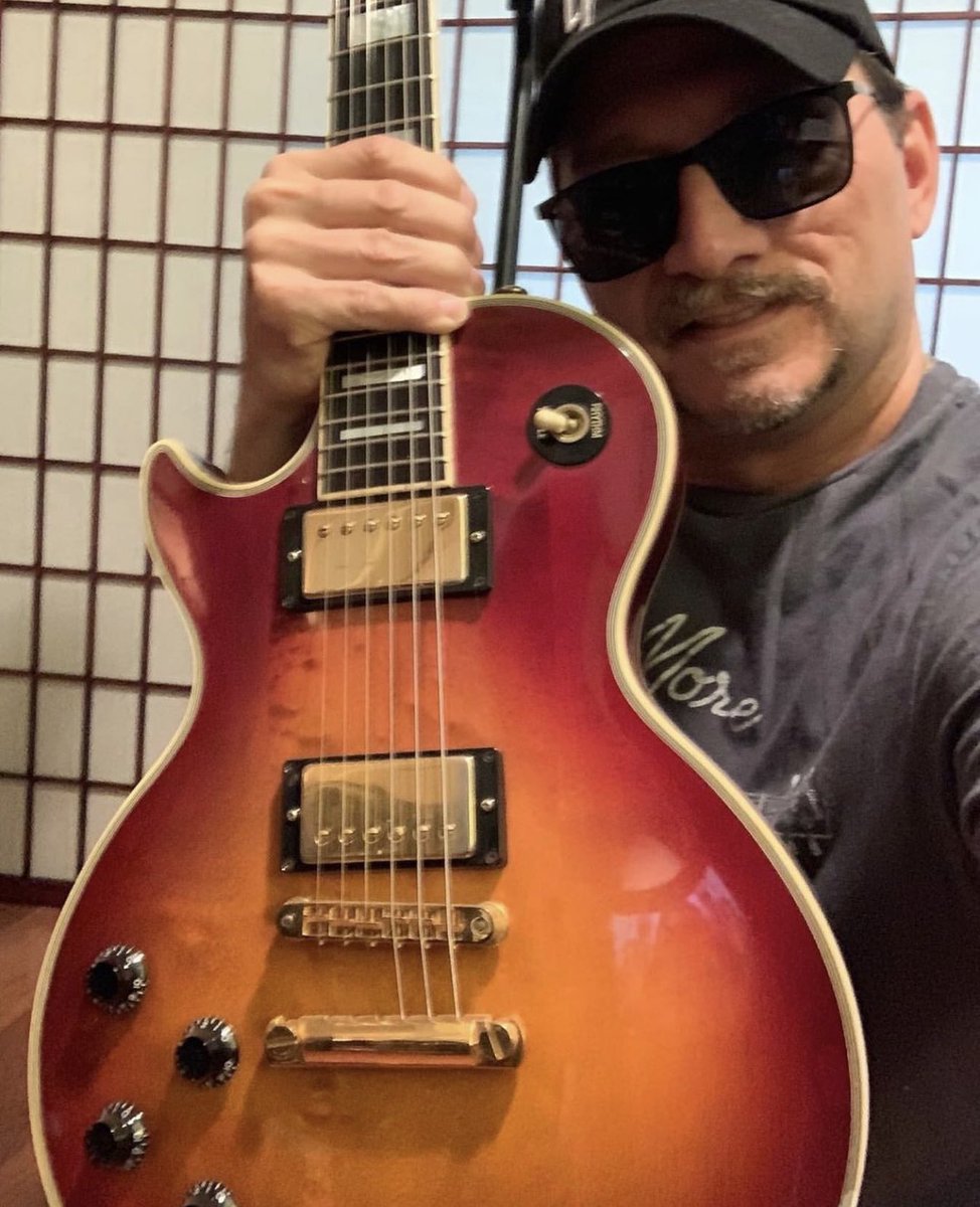 timpsnider's tweet photo. Since it is Rock Day in Japan. A rare selfie. 😎😜😂

今日は6/9 ROCKの日！👊 

#ロックの日 #RockDay https://t.co/MlroJPus29