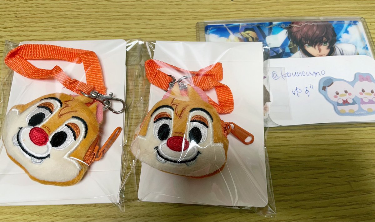 kounoumo's tweet photo. 【交換/譲渡】キーチェーン  ミッキーマウスと仲間たち
譲⇒デール×2
求⇒ドナルド、定価1200円
池袋手渡し、郵送
よろしくお願いします https://t.co/CwkGIMRU7A