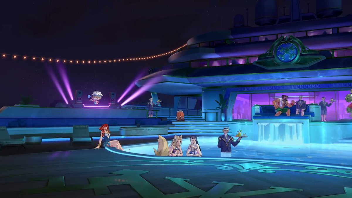 2XKOIntel's tweet photo. Pool Party &amp; Pool Party Nights stage | 2XKO https://t.co/F9JApiK1QK
