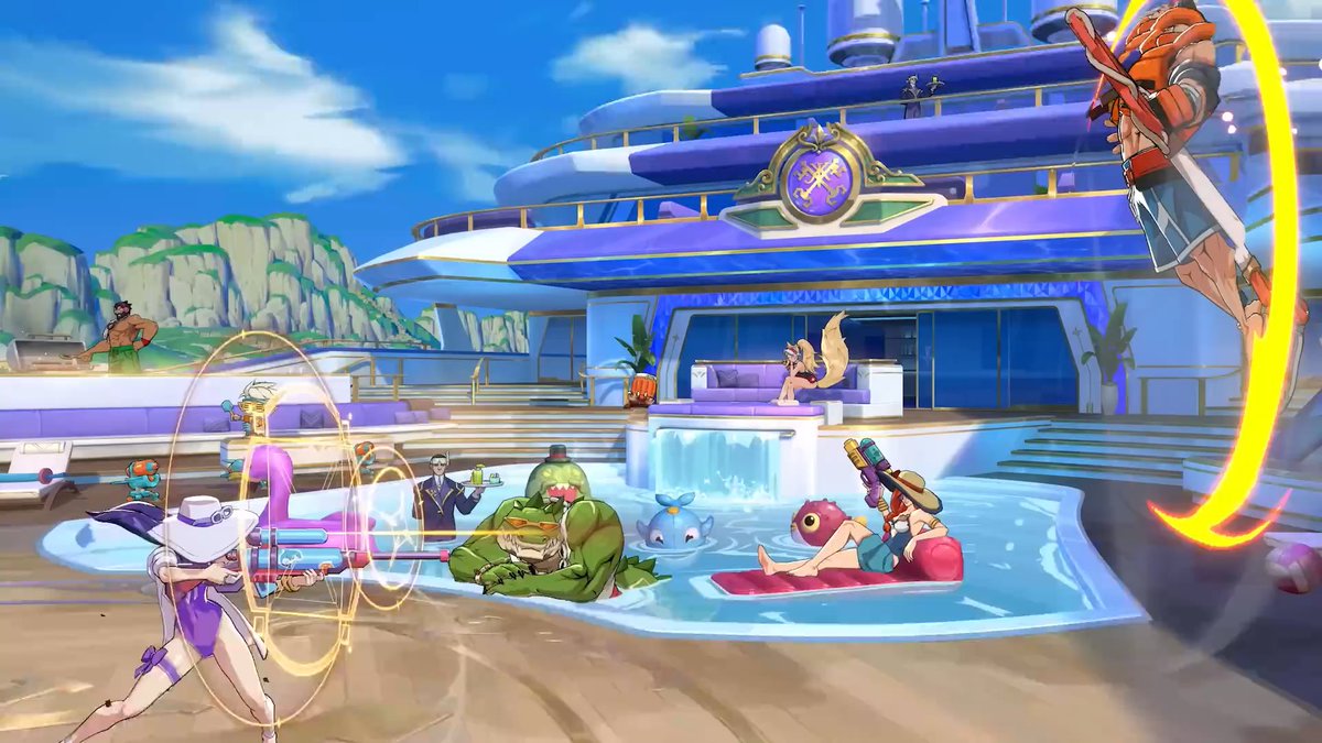 2XKOIntel's tweet photo. Pool Party &amp; Pool Party Nights stage | 2XKO https://t.co/F9JApiK1QK