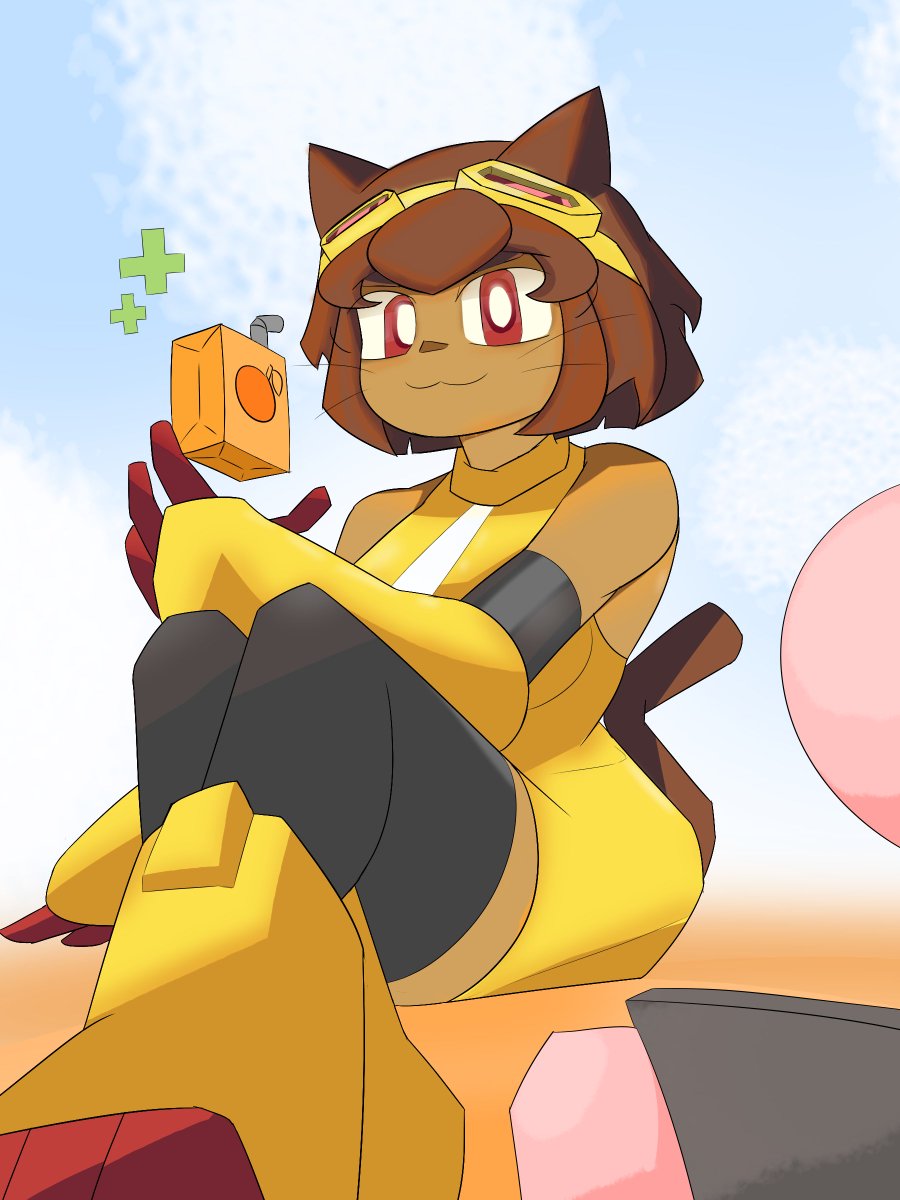 ImSavvyCat's tweet photo. Kitty boost 🧃 https://t.co/yInaDygtSm