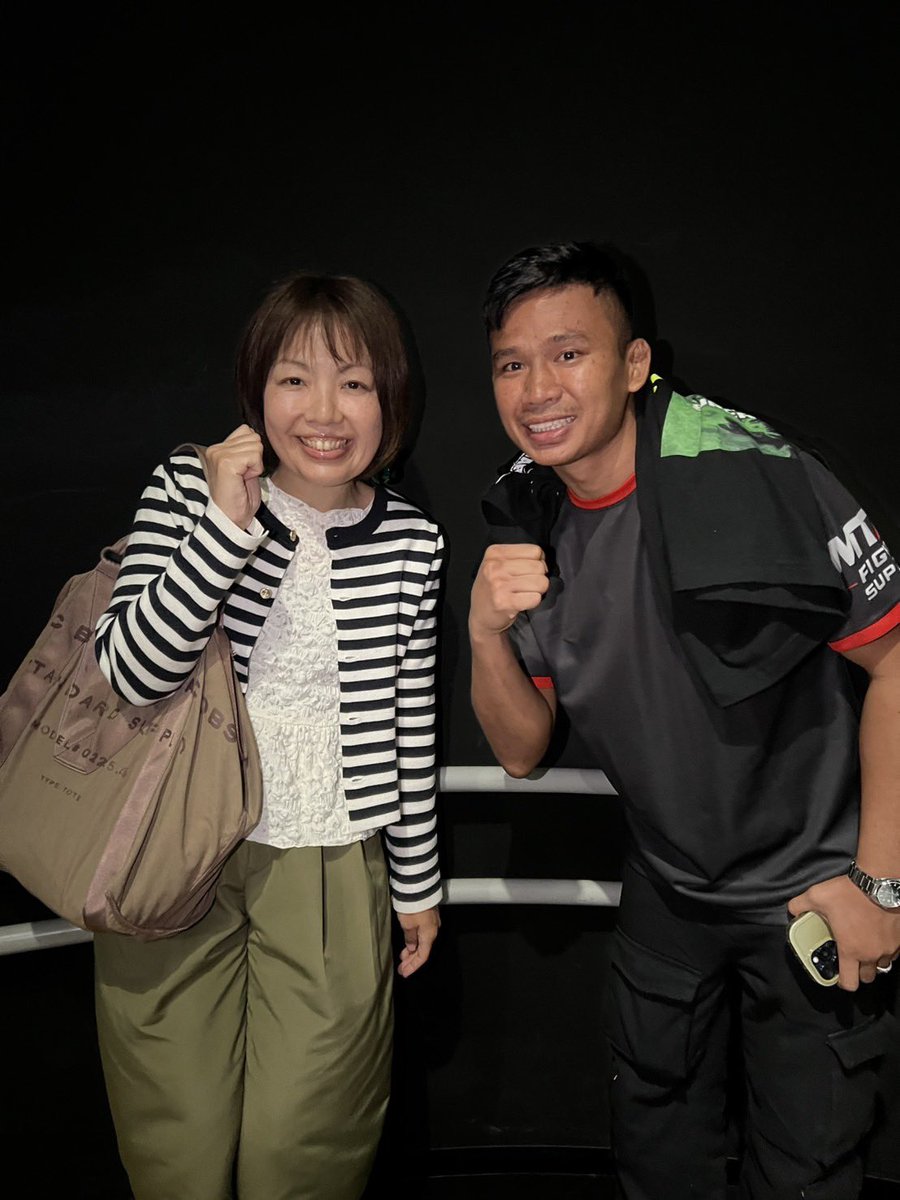 wingskickboxing's tweet photo. タワンチャイなフィットネスさん　#スーパーレック #ペットパノルムンキャットムーカオ　#チャドコリンズ　な大満足ワールドシリーズでした😍
#ウイングスフィットネス　#所沢キックボクシング　#ウイングスキックボクシングジム　#RISE_WS2026 https://t.co/rGF26W69hf