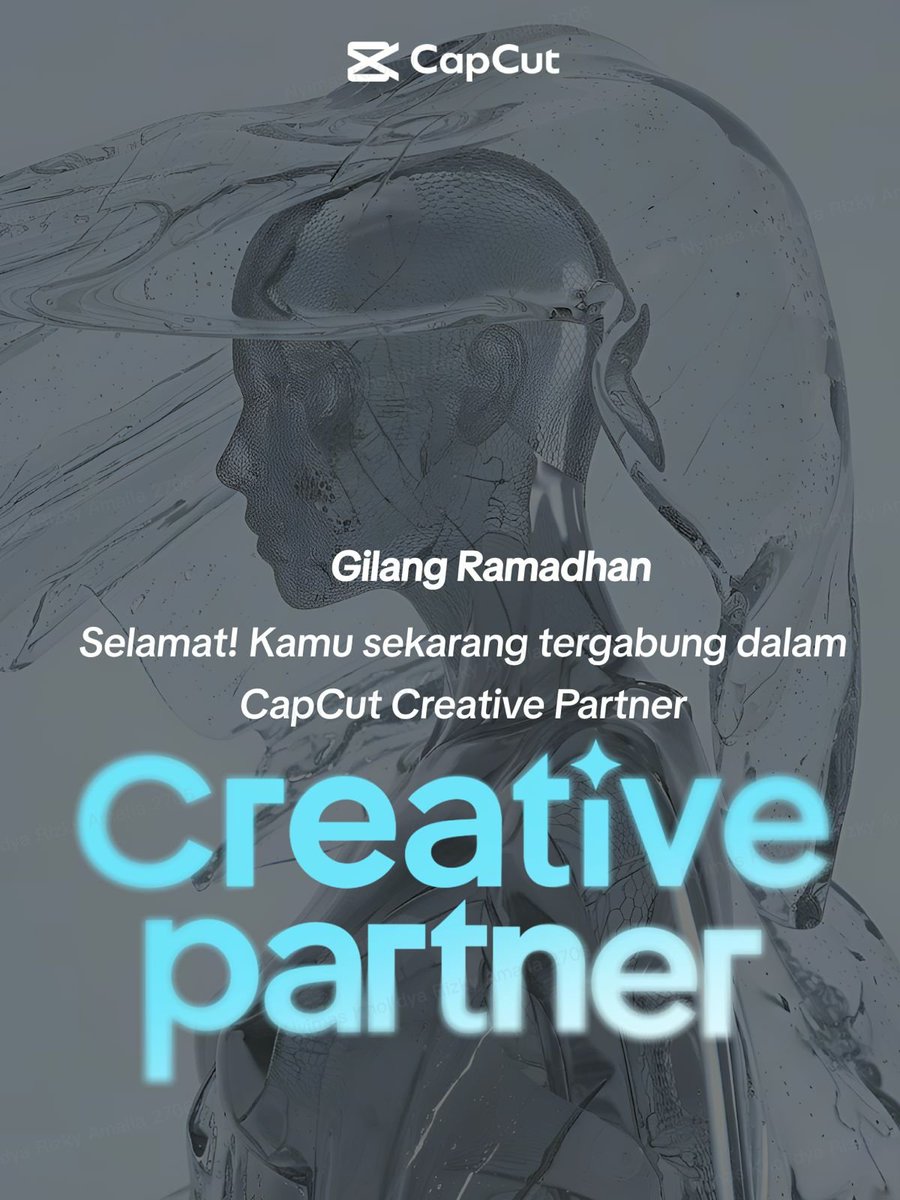 GilangR90760584's tweet photo. Honored to be part of the CapCut Creative Partner Program. ๐
Grateful for this opportunity and can't wait to create more AI-powered content with the community.
@capcutapp @capcutindonesia
#CapCutCreativePartner #CapCutCreator https://t.co/7Oqh3P6Ui0
