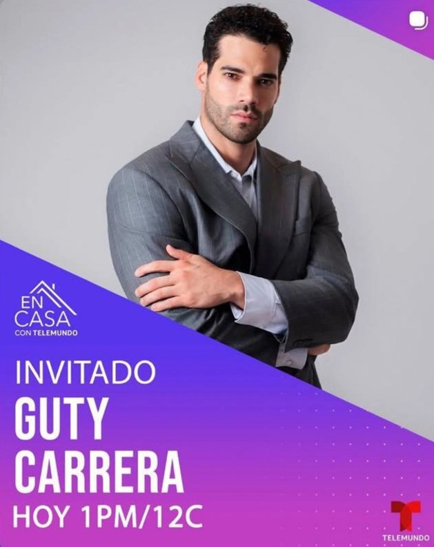FandomGuty's tweet photo. Atentos!!!... Hoy tendremos a @GutyCarreraT como invitado a @ECCTelemundo ... No sé lo pierdan 💙✨⚽ https://t.co/V9uhsfS0Rn