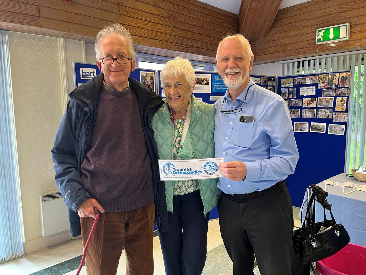 torcni's tweet photo. A massive thank you to Prof James Nixon for joining us at our 25th Anniversary TORC Walk last weekend. Great to have you with us 🎊

#TORC25 #TORCWalk2026 #TraumaAndOrthopaedics https://t.co/39OzOplRYG