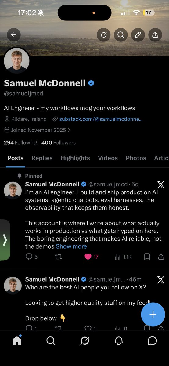 Samuel McDonnell tweet media