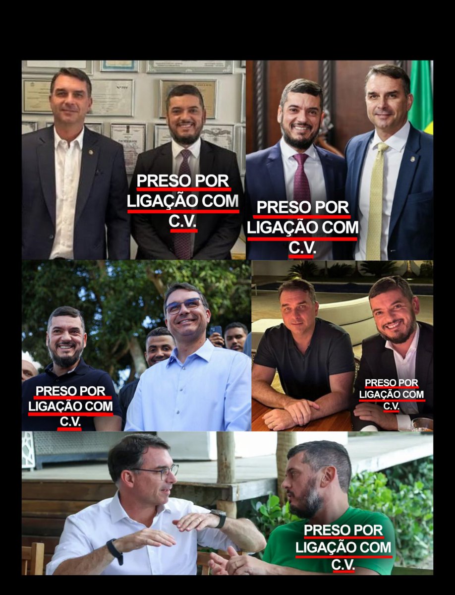 Fernand07200754's tweet photo. @bibonunes1 Bobo Nunes, Flávio usou foro privilegiado p se escapar das rachadinhas e é amigo de miliciano. https://t.co/mr57IulxqX