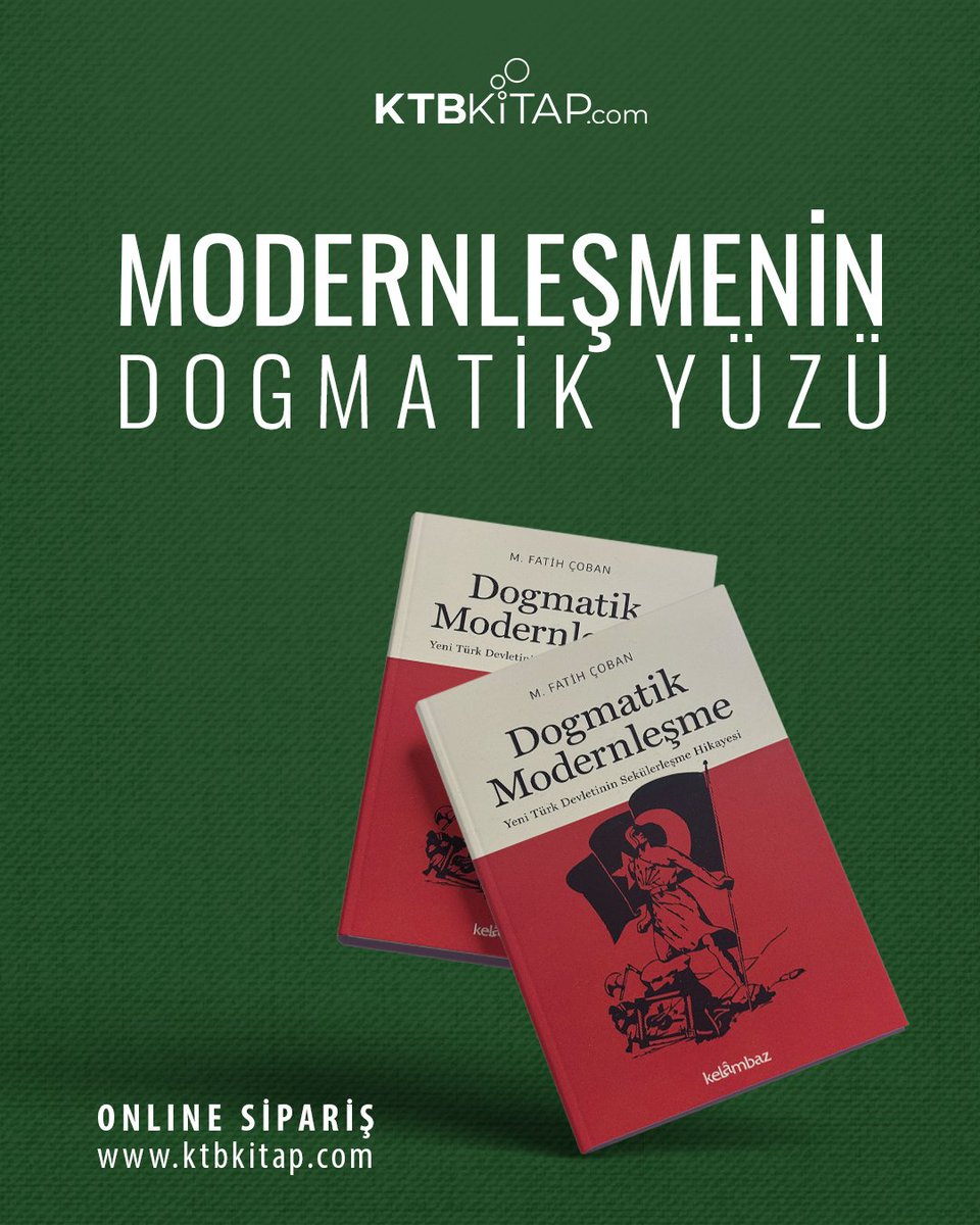 ktbkitap1's tweet photo. Osmanlı'dan Cumhuriyet'e uzanan modernleşme sürecine farklı bir perspektiften bakan bu eser, yakın tarihimizin önemli tartışmalarını ele alıyor.

📖 Online sipariş: https://t.co/iMPuWMh5LZ

#DogmatikModernleşme #MFatihÇoban #KTBKitap #TarihKitapları #KitapÖnerisi #YakınTarih https://t.co/n5ij5fCk2u