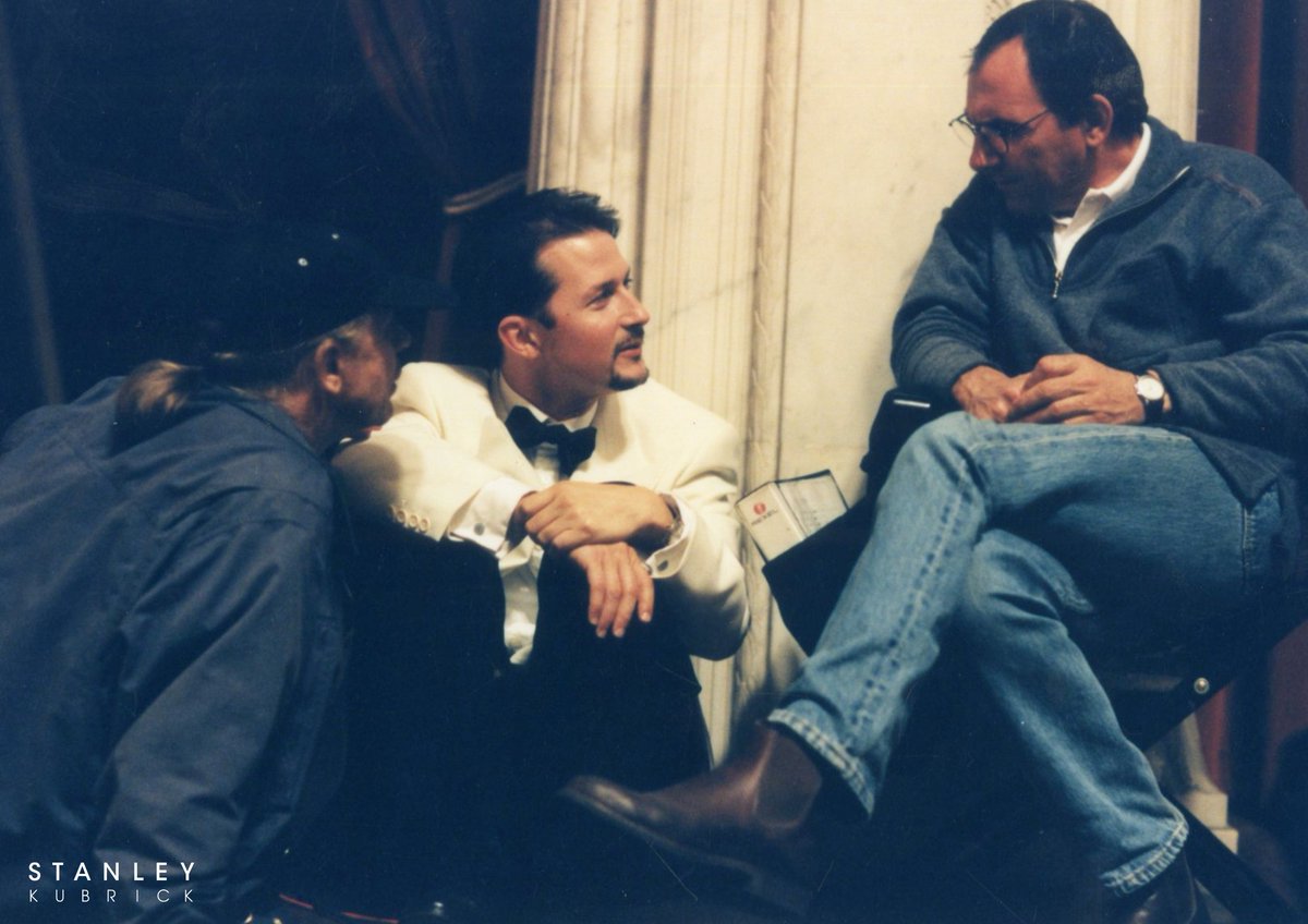 StanleyKubrick's tweet photo. June 1998: Filming wrapped on #EyesWideShut. Sets would typically be ready the night before shooting a scene to allow Kubrick to rehearse for as long as he felt was necessary before rolling the camera. https://t.co/6nmhf8HAGQ