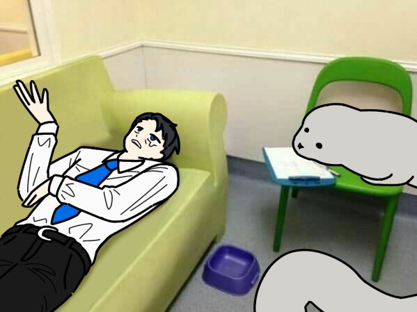 RuhenNuri's tweet photo. (대충 8000에게 폴 레이그가 상담받고 있다는 말) https://t.co/bMQdCcn7SG