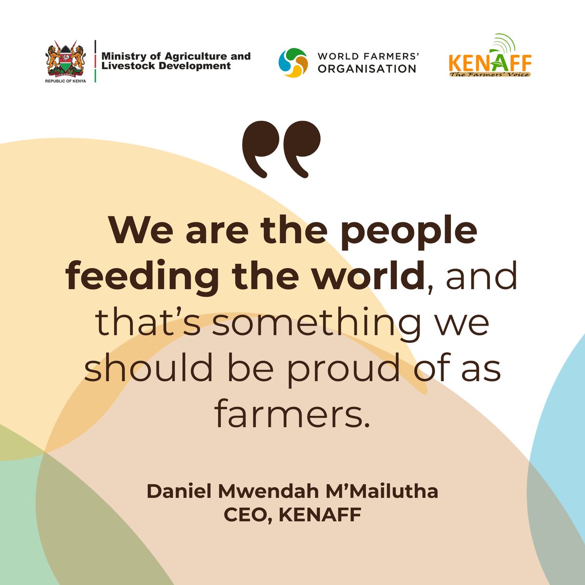 worldfarmersorg's tweet photo. 🎯Closing reflections at #WFO2026 Annual Meeting!

After two days of dialogue and exchange, two key voices shared their takeaways.⬇️

@kenaff_farmers @AndreaPorro79 #FarmersInAction #FutureFields https://t.co/n5puvS4Ysy