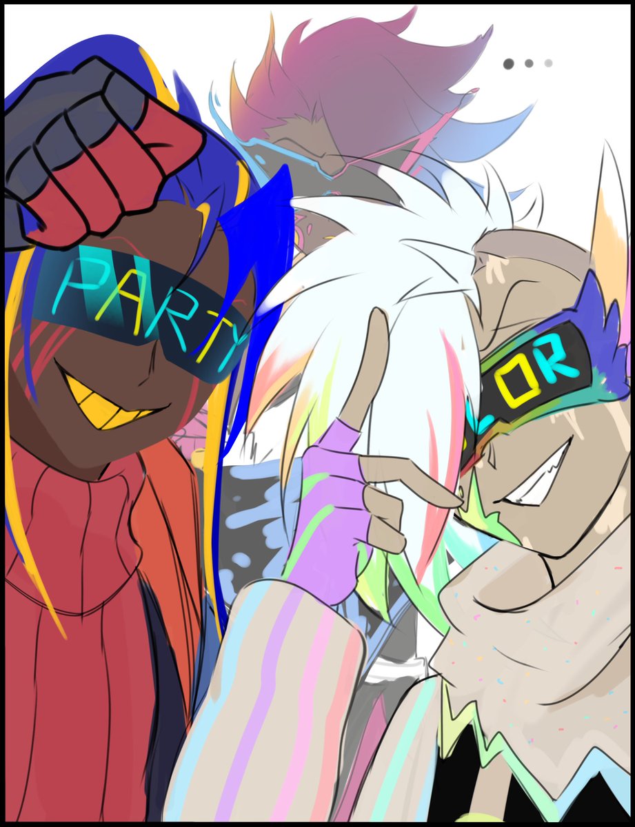 tartali712's tweet photo. ❗❗❗fresh❗❗❗
The Fresh-infected EI household — every single one of them joining in to wreak havoc on Uncle Fresh ( ̄y▽ ̄)~ hahaha*
#errorink #fresherrorsans #freshinksans #freshpapersans https://t.co/vSVrmRZLag