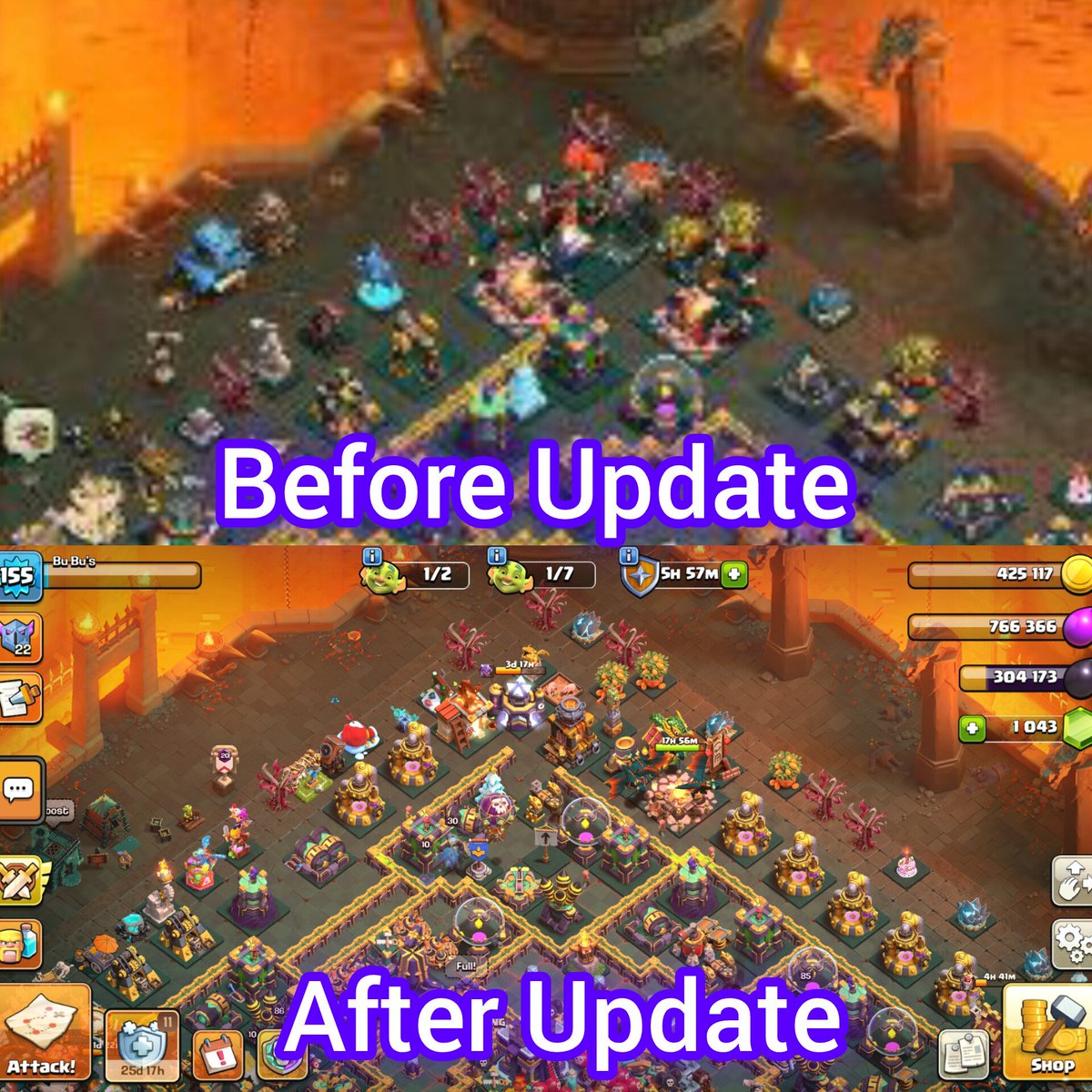 Scott33349311's tweet photo. @ClashofClans Fix the Damn dragon escape scenary color https://t.co/pVK6M08nn7
