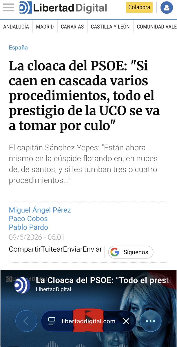 Arenaleserrano's tweet photo. 😡😡😡😡😡

Esto es muy muy grave ‼️

#QueSeVayanYa‼️ https://t.co/NnBPTKaRP3