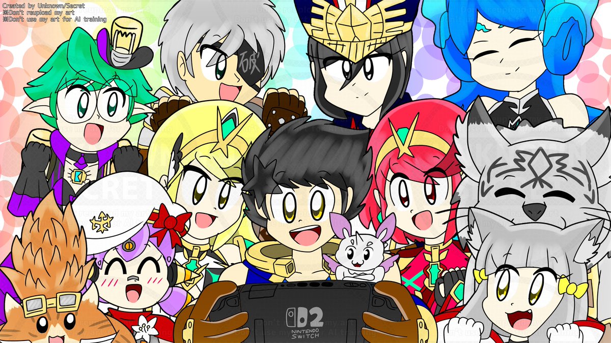 Krmk_Unknown's tweet photo. Illust(2026.06.10) #ゼノブレイド2 #XenobladeChronicle2 
Nintendo Switch 2 Edition楽しみ〜( •ᴗ• ) https://t.co/1k1mnKfLAR