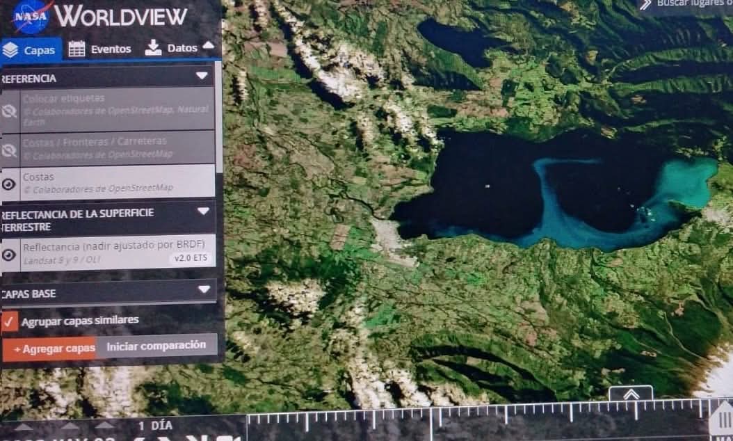 duranrivera's tweet photo. Estudiantes Liceo Bicentenario Araucania participarán charla teledetección bloom algas lago Villarrica. Esta será impartida por la Dra. Lien Rodríguez y su equipo USS. En 2027 se espera que estudiantes puedan hacer seguimiento satelital, gracias a convenio que firmamos con liceo https://t.co/PcvpWviDzS
