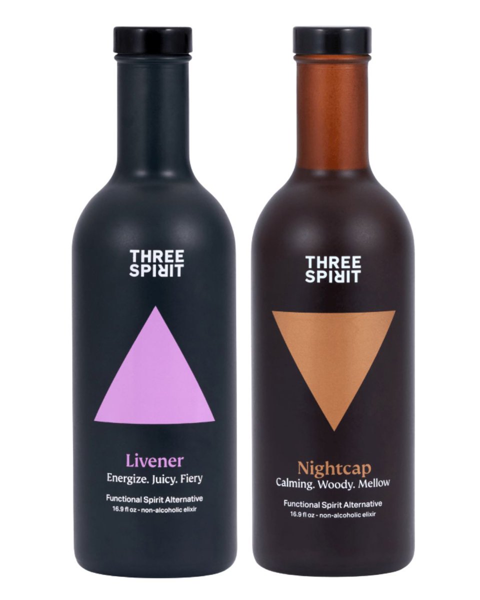 TheGrocer's tweet photo. NEW 🍸 0%

Non-alcoholic spirits brand Three Spirit lands its grocery debut

Nightcap and Livener available in stores now for rsp: £26/70cl

🔗 See where to get them here: https://t.co/mhFXWYAfT4 https://t.co/NniFkjH6vP