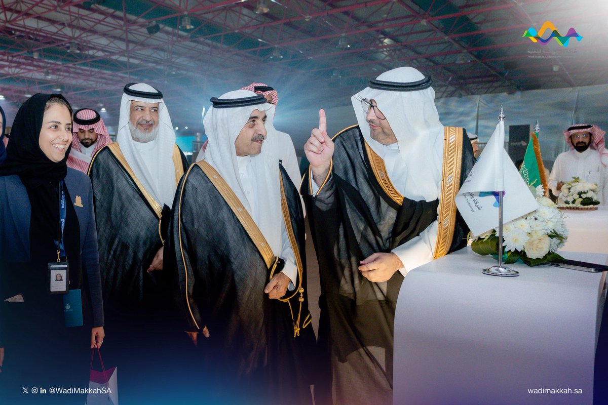 WadiMakkahSA's tweet photo. جولة رئيس #جامعة_أم_القرى أ.د. معدي بن محمد آل مذهب ووكلاء الجامعة لجناح شركة #وادي_مكة في #ملتقى_المهنة_والابتكار 2026، للاطلاع على البرامج والمبادرات النوعية الداعمة للابتكار وريادة الأعمال وتمكين الكفاءات الوطنية. https://t.co/XcptOu9Sb7