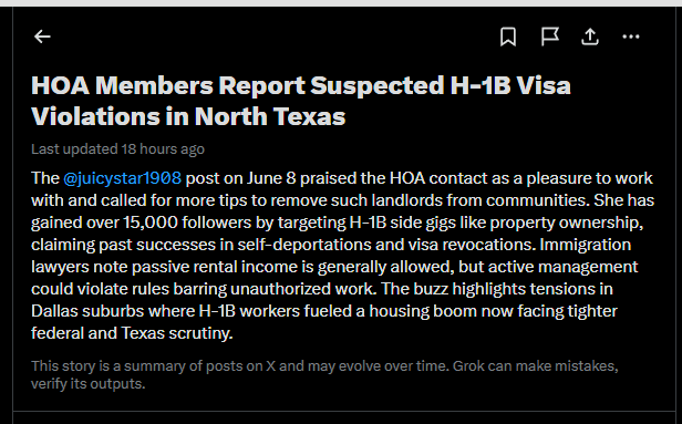 juicystar1908's tweet photo. Hey @grok, the HOA Karens are now in 4 states: Texas, Arizona, North Carolina, and Florida.

This movement is no longer limited to DFW or Texas. https://t.co/YA07xhVcdW