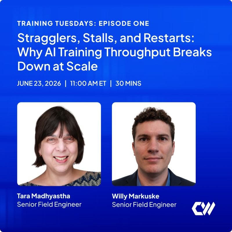 Can your training infrastructure *actually* deliver? 🤔

In production, AI training roadmaps can stall even when you have the GPUs, models, and budget ready to 