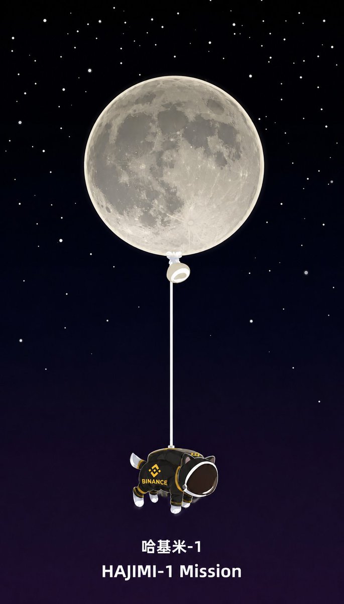 hajimi_CTO_BNB's tweet photo. 下一条信息将从太空边缘发出。

The next message will be released from the edge of space.

#哈基米 #hajimi #hakimi #hachimi
