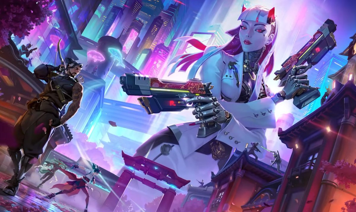 overfire_news's tweet photo. Meet #Overwatch Hero 52 - Shion! 😈

Releasing on June 16 https://t.co/uPbdEPWTlP