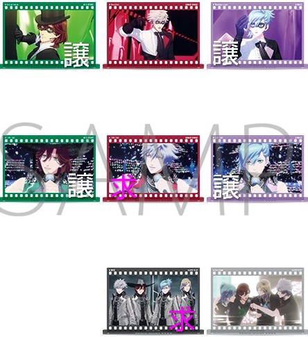sesiry13's tweet photo. 劇場版 うたプリ TABOO NIGHT XXXX タブナイ グッズ交換・譲渡希望。

アクリルアートパネルコレクション
譲：嶺二、藍
求：蘭丸Ｂ、カルナイＡ、定価（880円）

6/12-14は神戸現地、それ以外は名古屋駅周辺にて手渡し希望。
交換日時は要相談。
検索からもお気軽にお声がけ下さい。 https://t.co/zWZXauVhYc