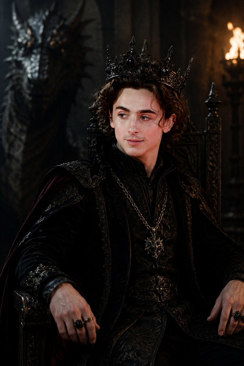 danironem's tweet photo. Yo vería muy factible un remake de 'Dragonheart' con Chris Patt en el papel de Dennis Quaid y de príncipe rey malvado a Timothee Chalamet. https://t.co/Z78PTnnlNP
